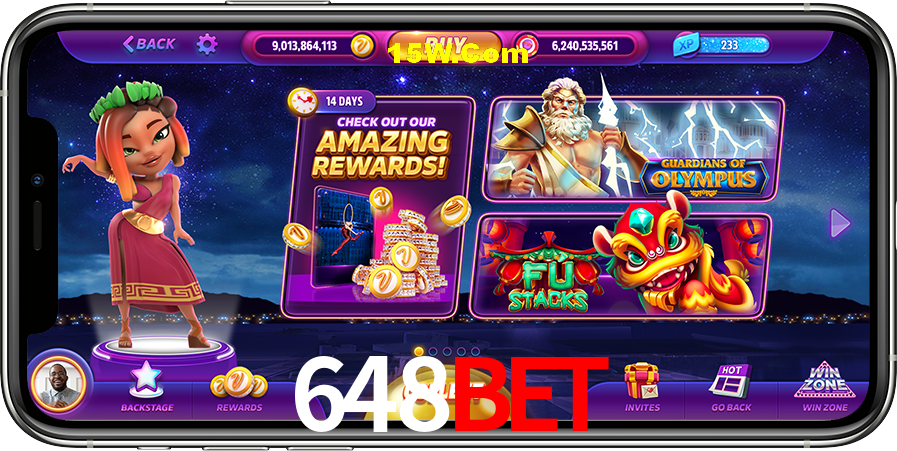 Account Benefits 648Bet